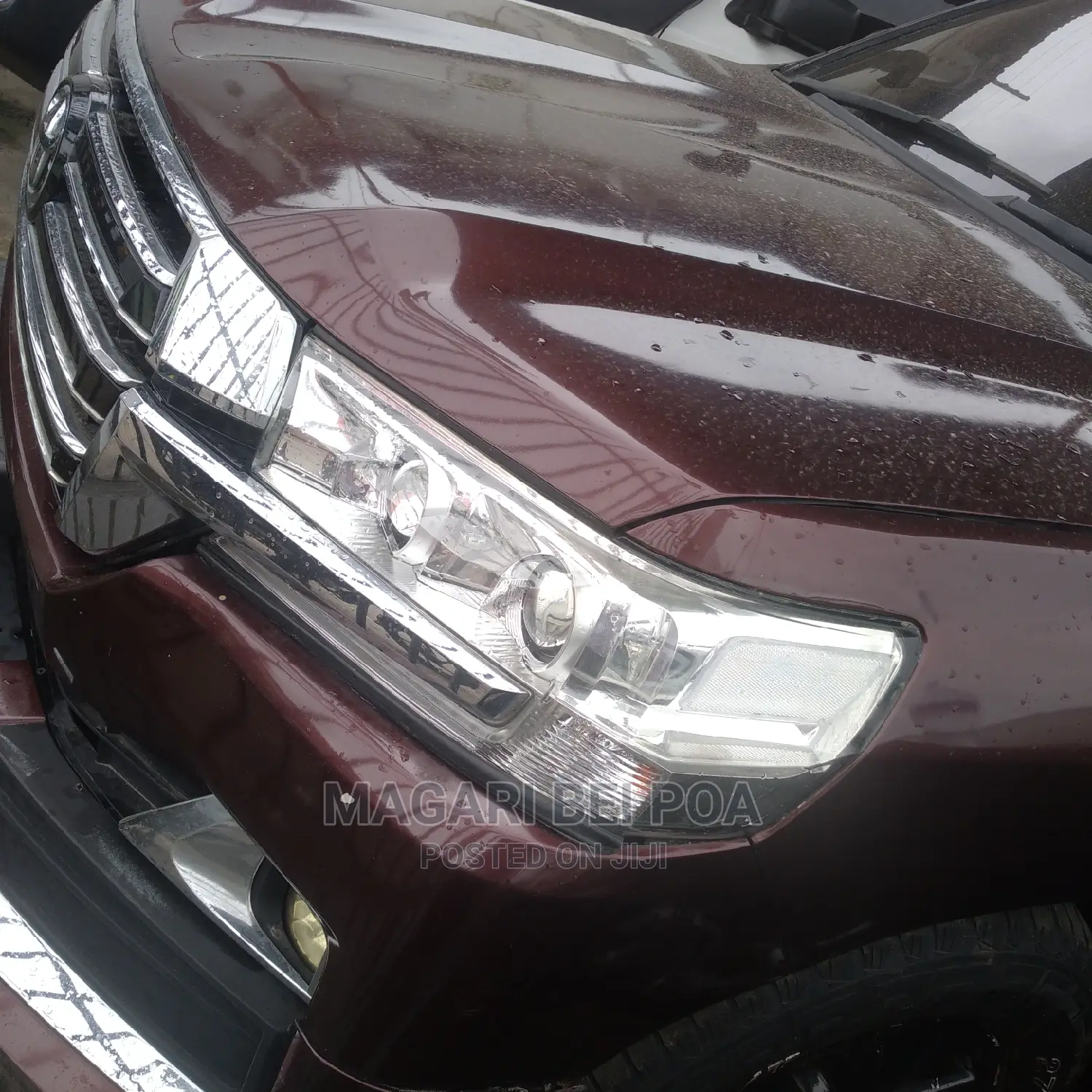 Toyota Land Cruiser 2018 Burgundy