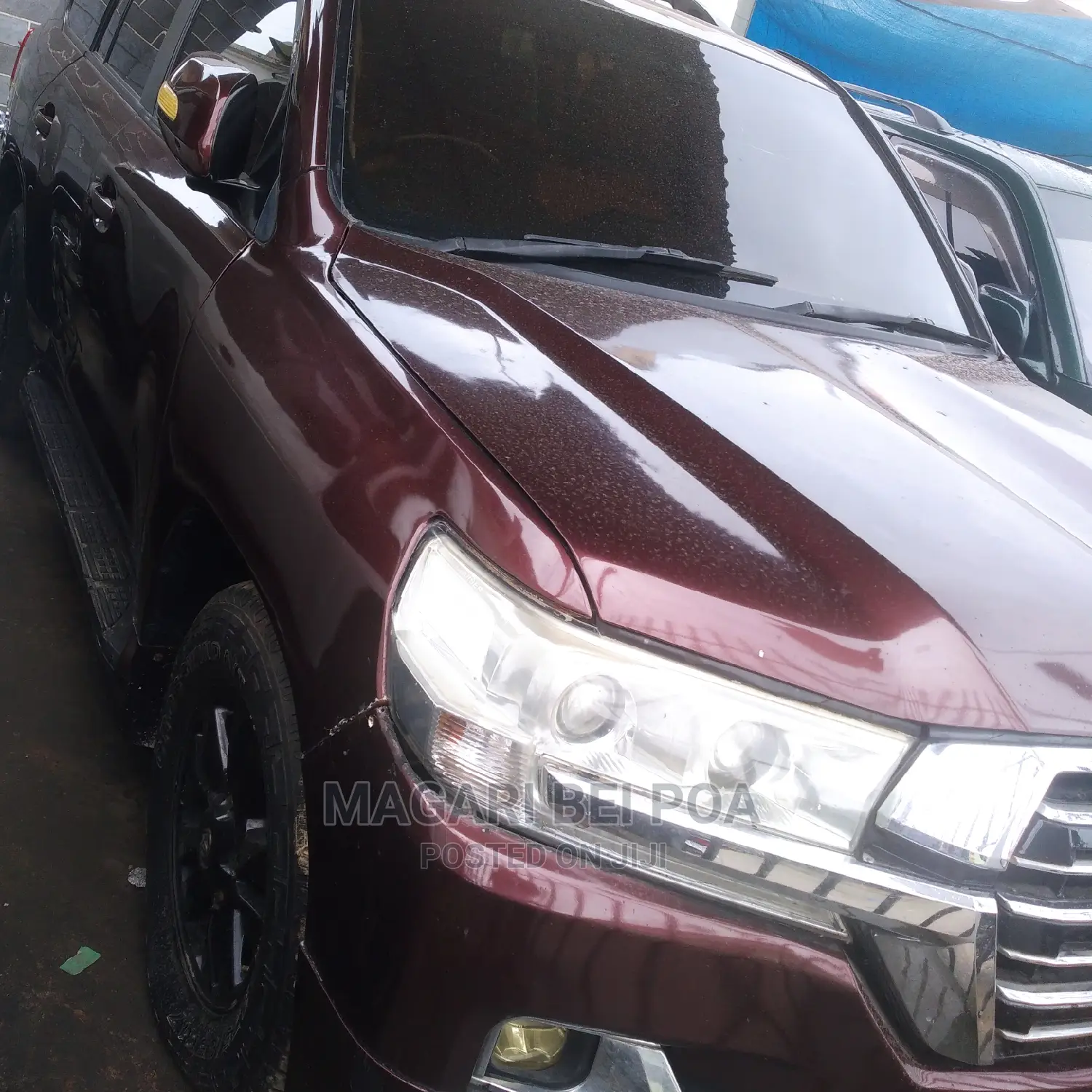Toyota Land Cruiser 2018 Burgundy