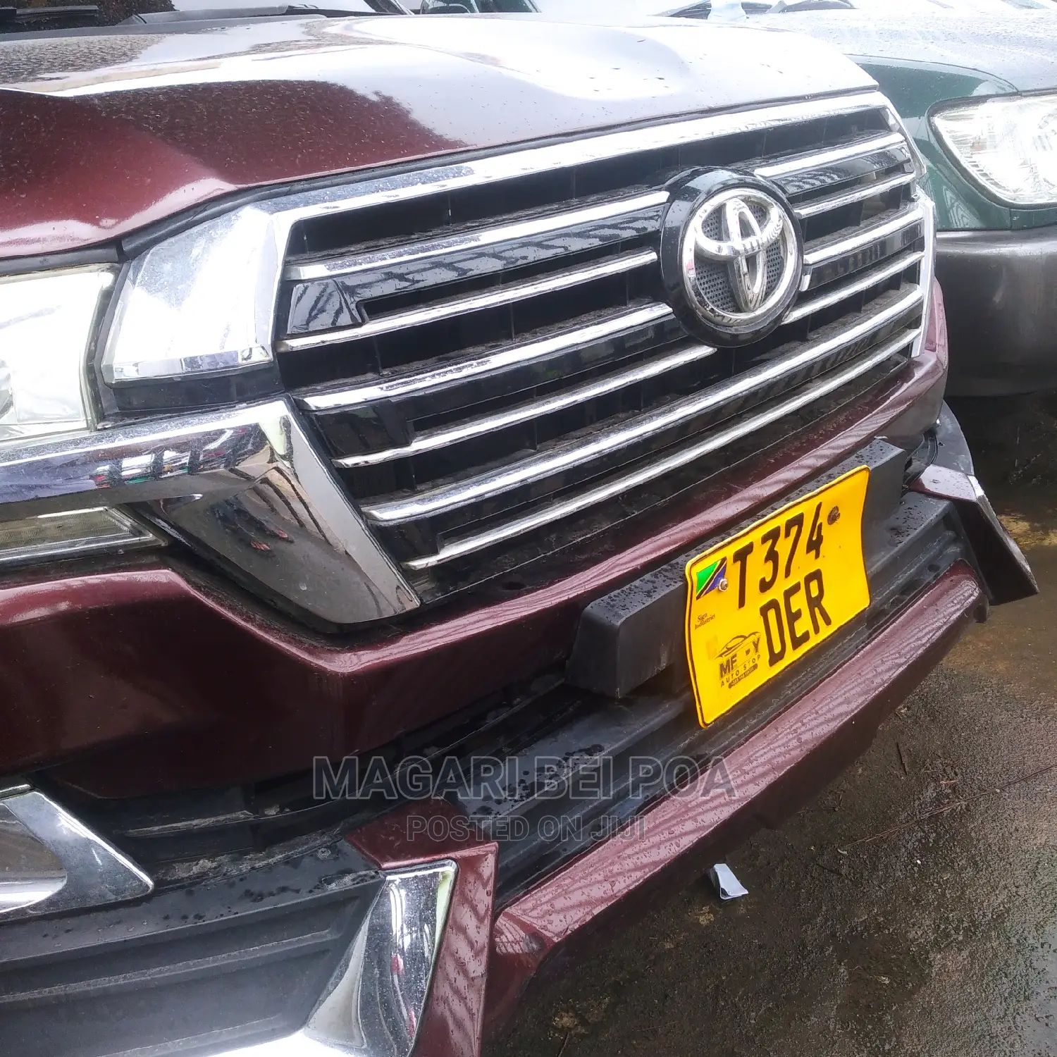 Toyota Land Cruiser 2018 Burgundy