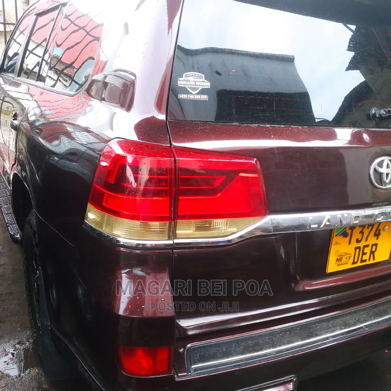 Toyota Land Cruiser 2018 Burgundy