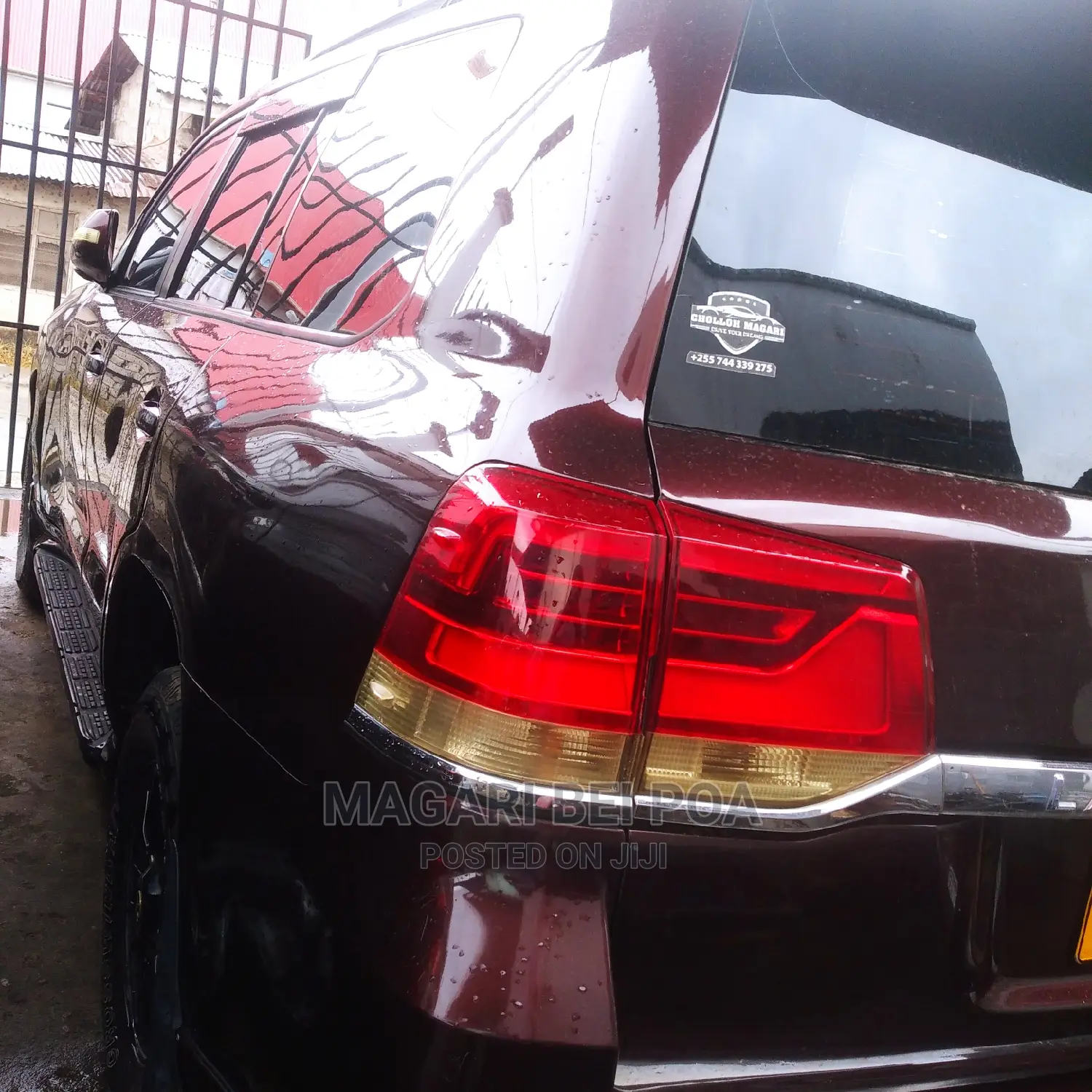 Toyota Land Cruiser 2018 Burgundy