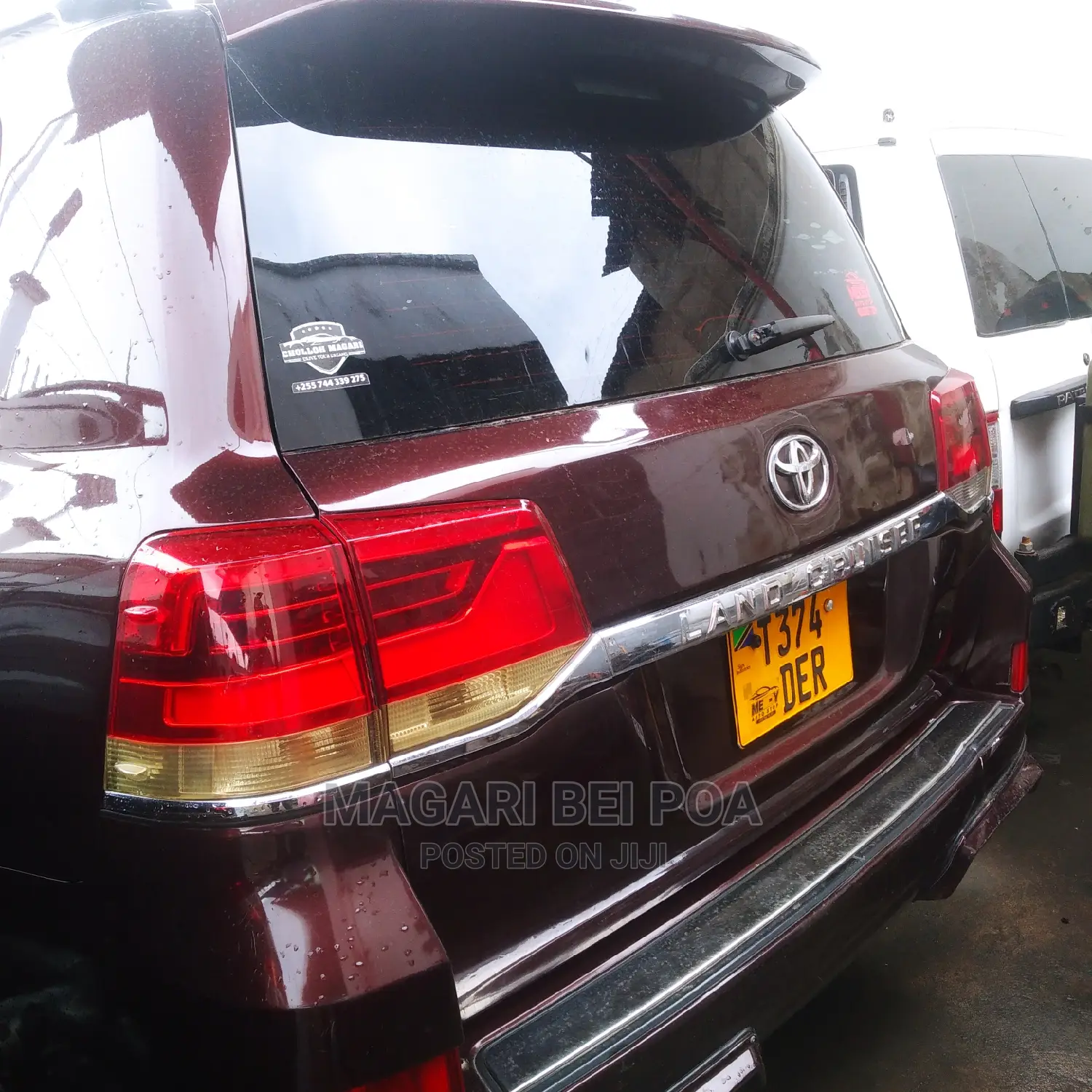 Toyota Land Cruiser 2018 Burgundy