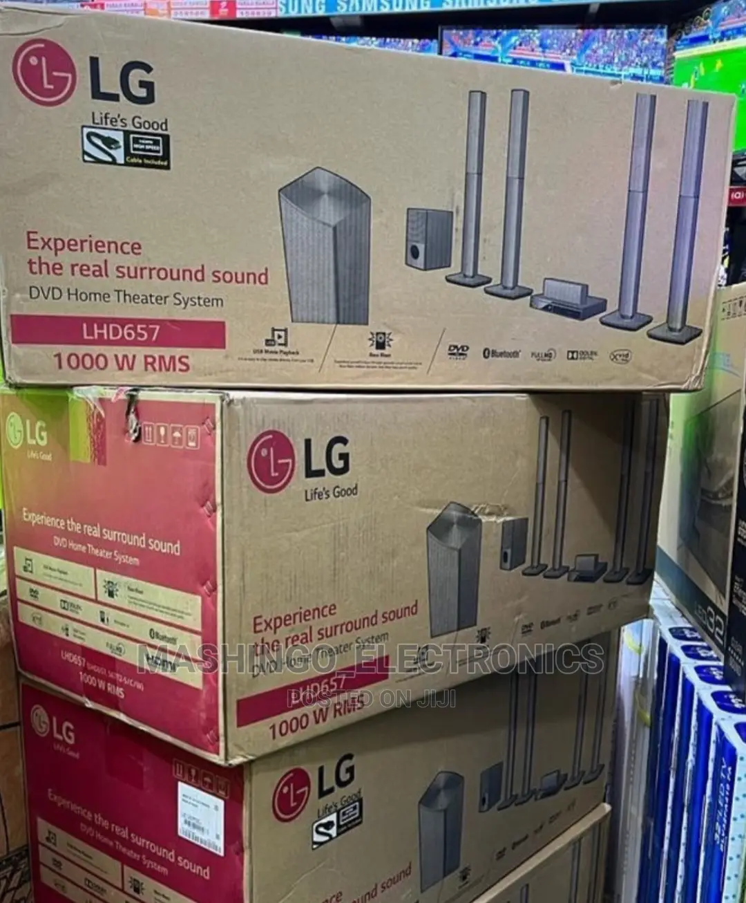 Lg Hometheater 1000 Watts (Lhd657)