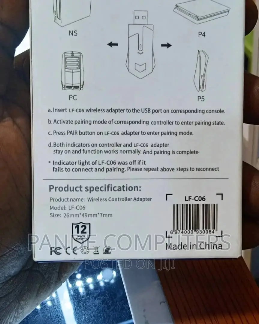 Wireless Receiver Bluetooth USB Adapter