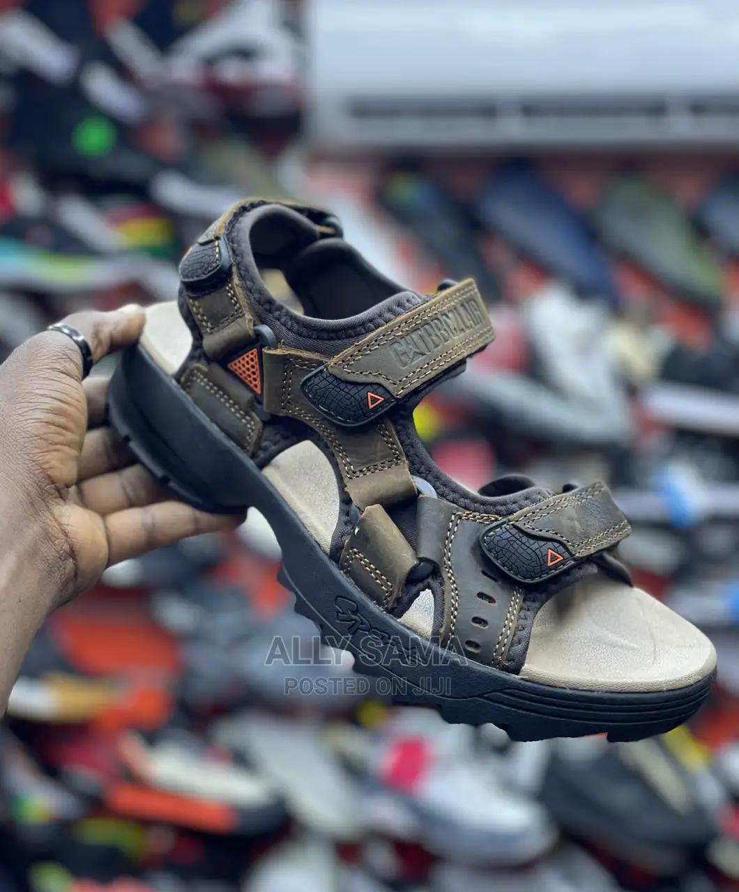Sandals Leather Brown