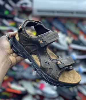 Sandals Leather Brown