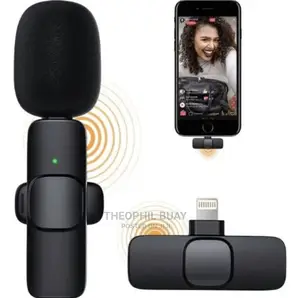 Wireless Microphone for Content Creating Noise Cancellation