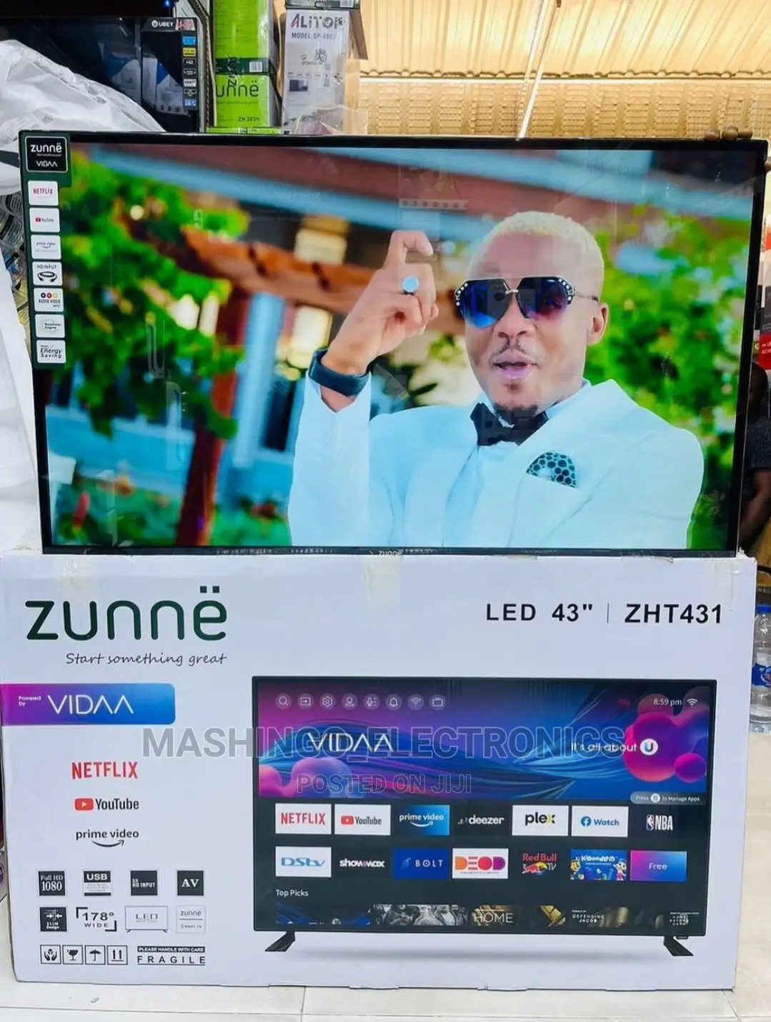 Zunne Smart Tv 43 Inch