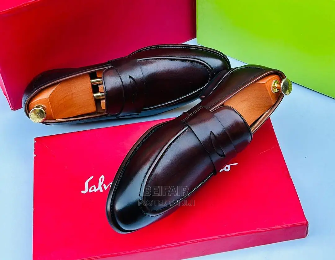 Original Men's Leather Shoes | Viatu Original Vya Kiume