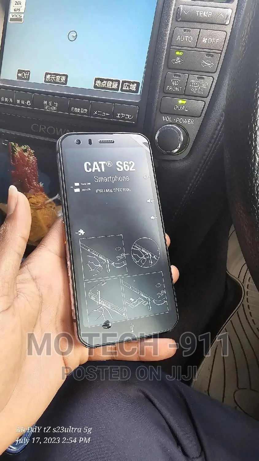 New Cat S62 128 GB Black