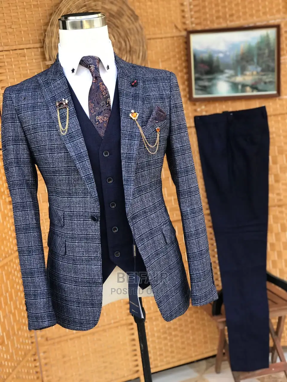 High Class Men's Suit | Suti Za Kiume |Official |Occasional