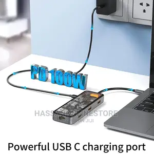 Wiwu Cyber Multifunctional 8 in 1 Type C Hub Docking Station