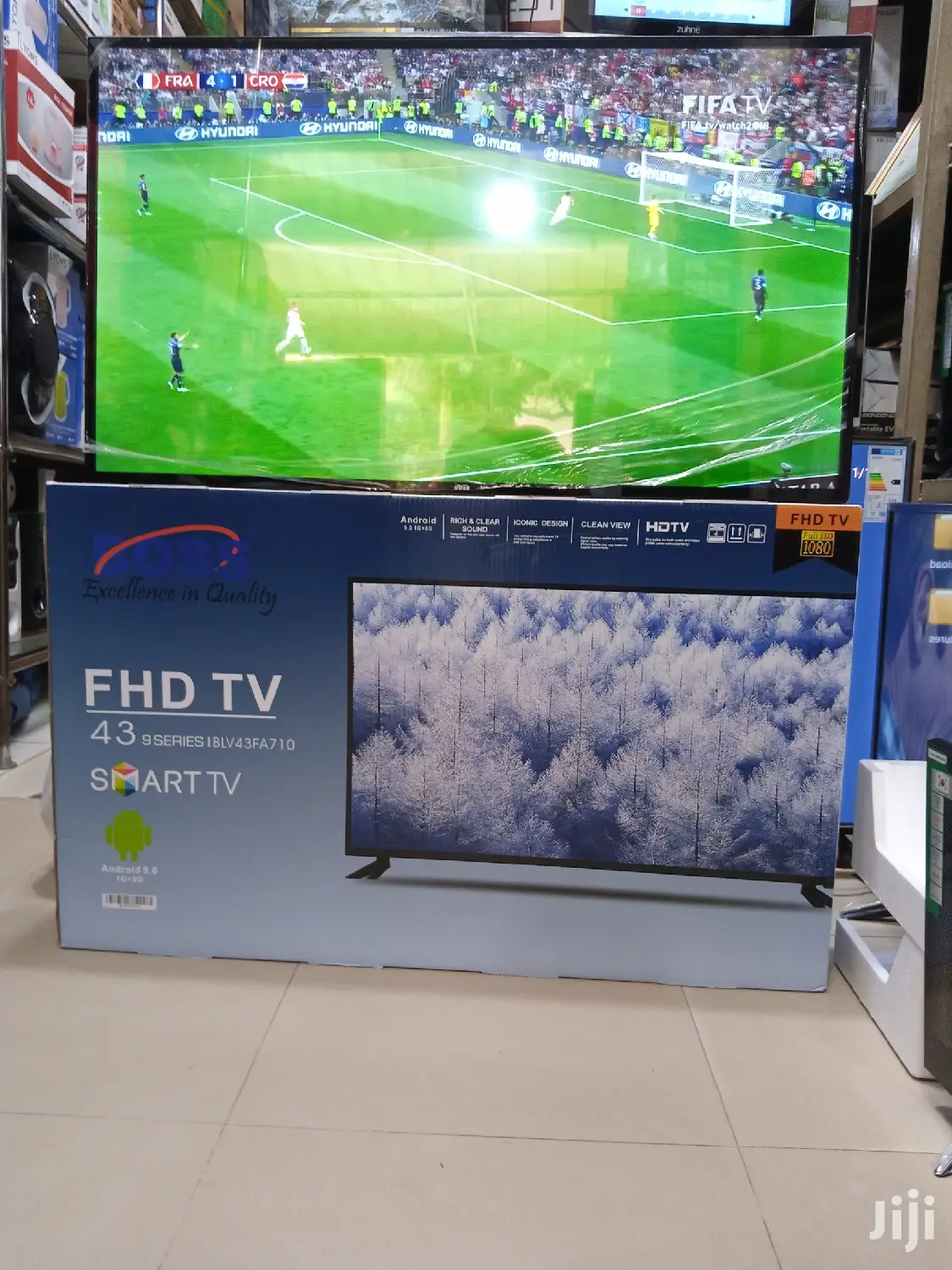 Boss Smart Uhd TV 43 Inches