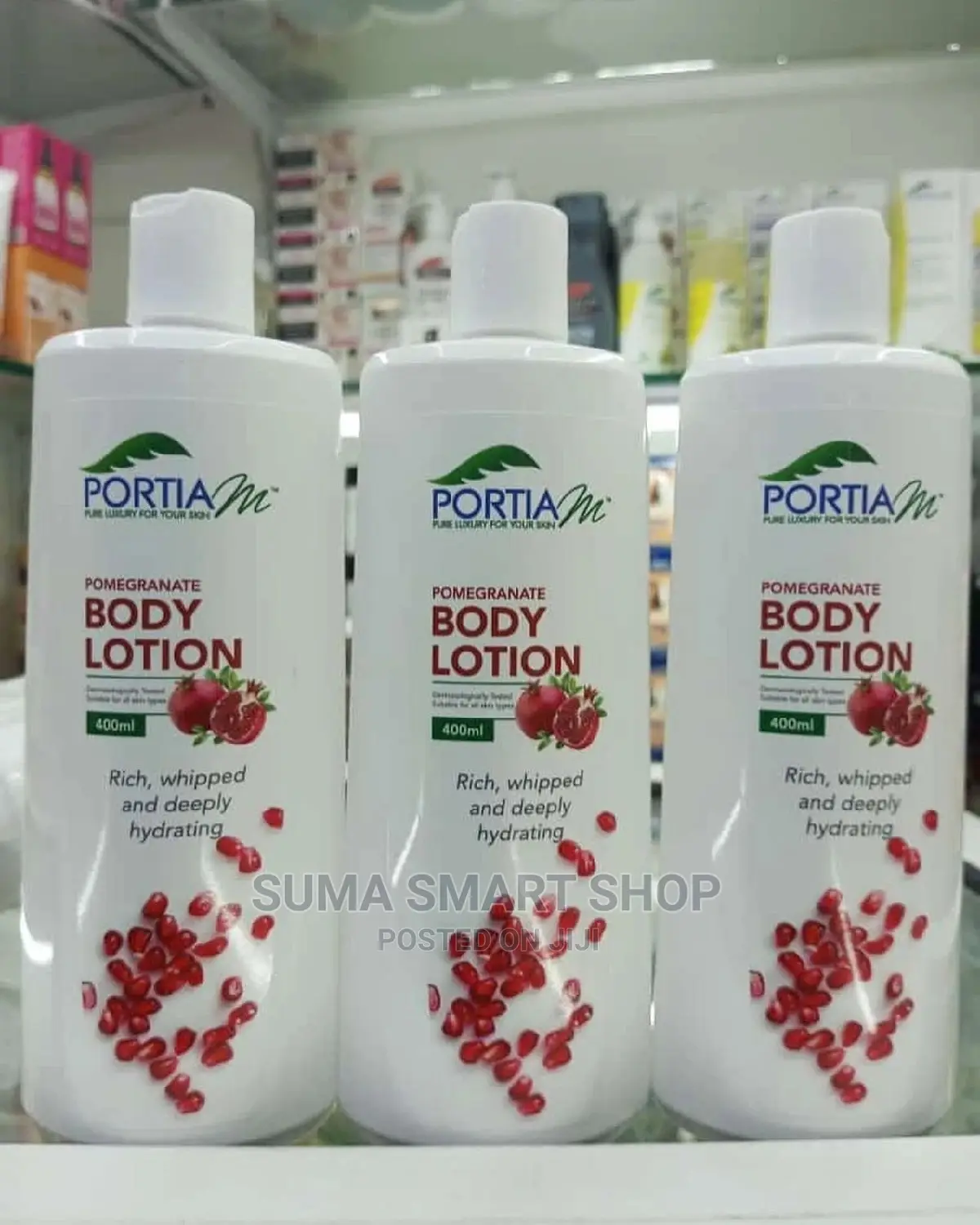 PORTIA Pomegranate Body Lotion .