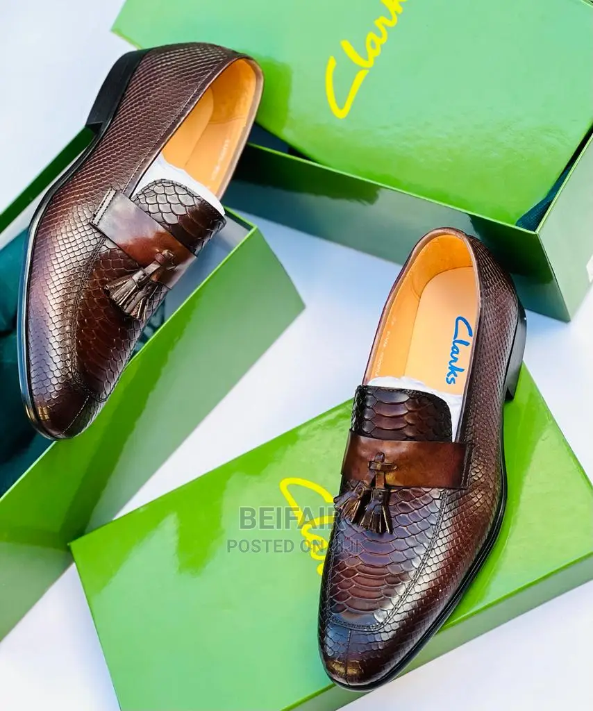Original Men's Leather Shoes |High Quality |Viatu Vya Kiume