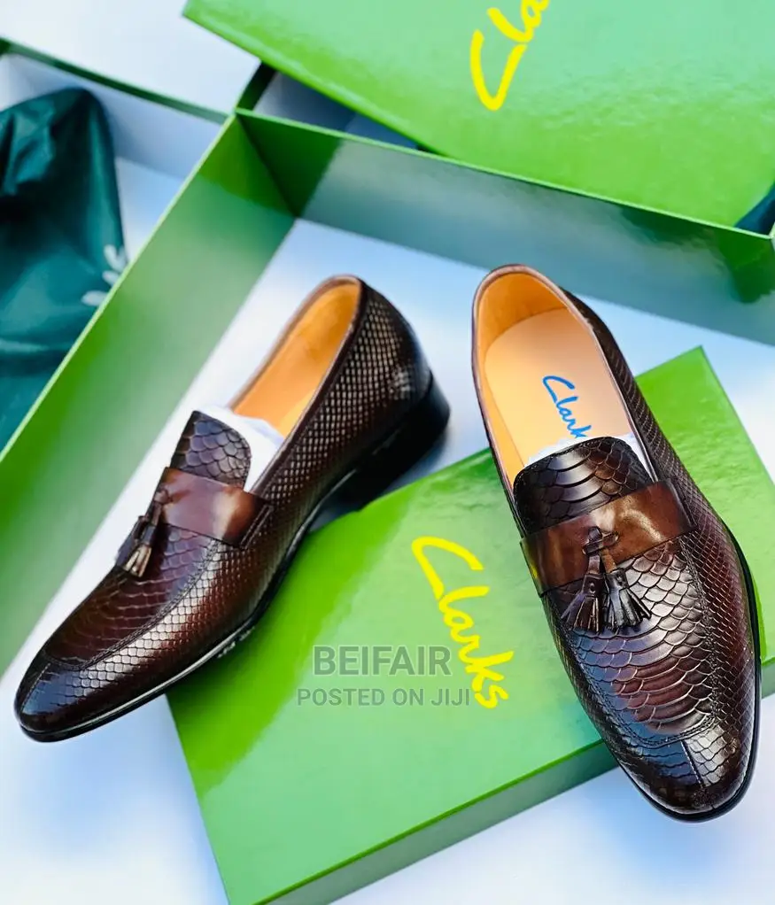 Original Men's Leather Shoes |High Quality |Viatu Vya Kiume