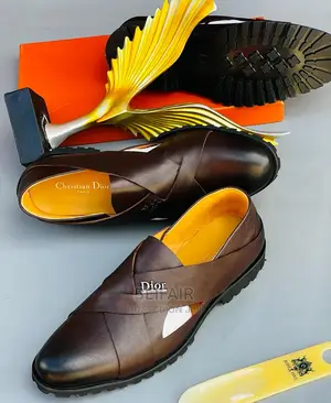 Original Men's Leather Shoes | Viatu Original Vya Ngozi