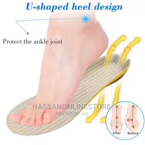 1pair Breathable Shoes Insoles PVC Accessories for Sneakers