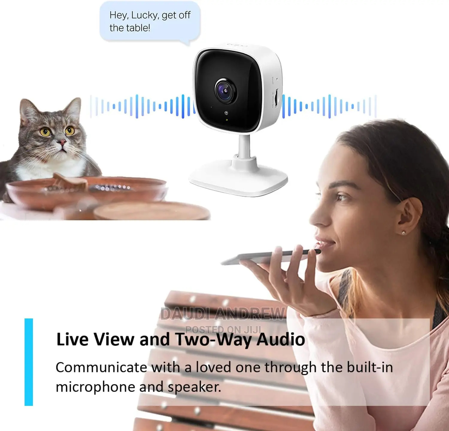 Tp-Link Tapo Mini Smart Security Camera, Indoor CCTV