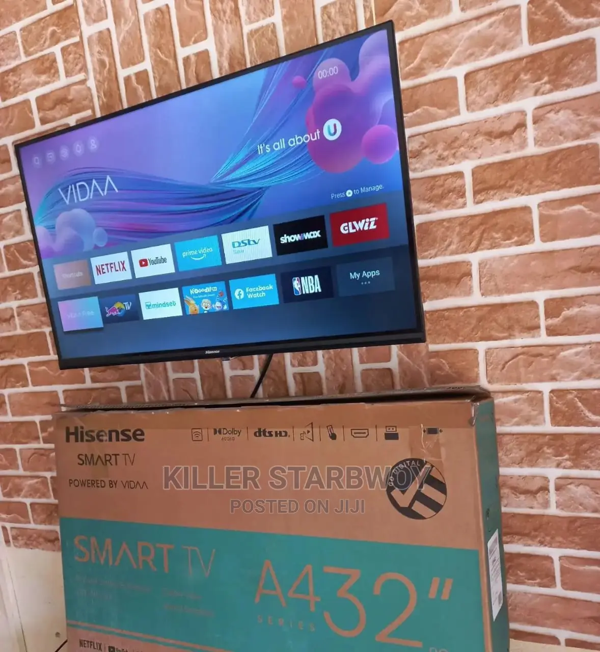 Smart Tv Inchi 32 Bado N Mpya Sana