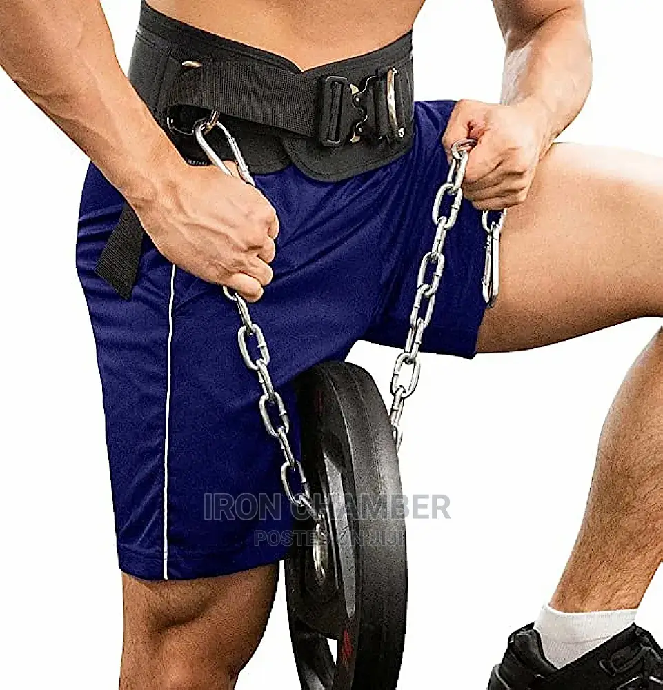 Dip Belt With Chain.