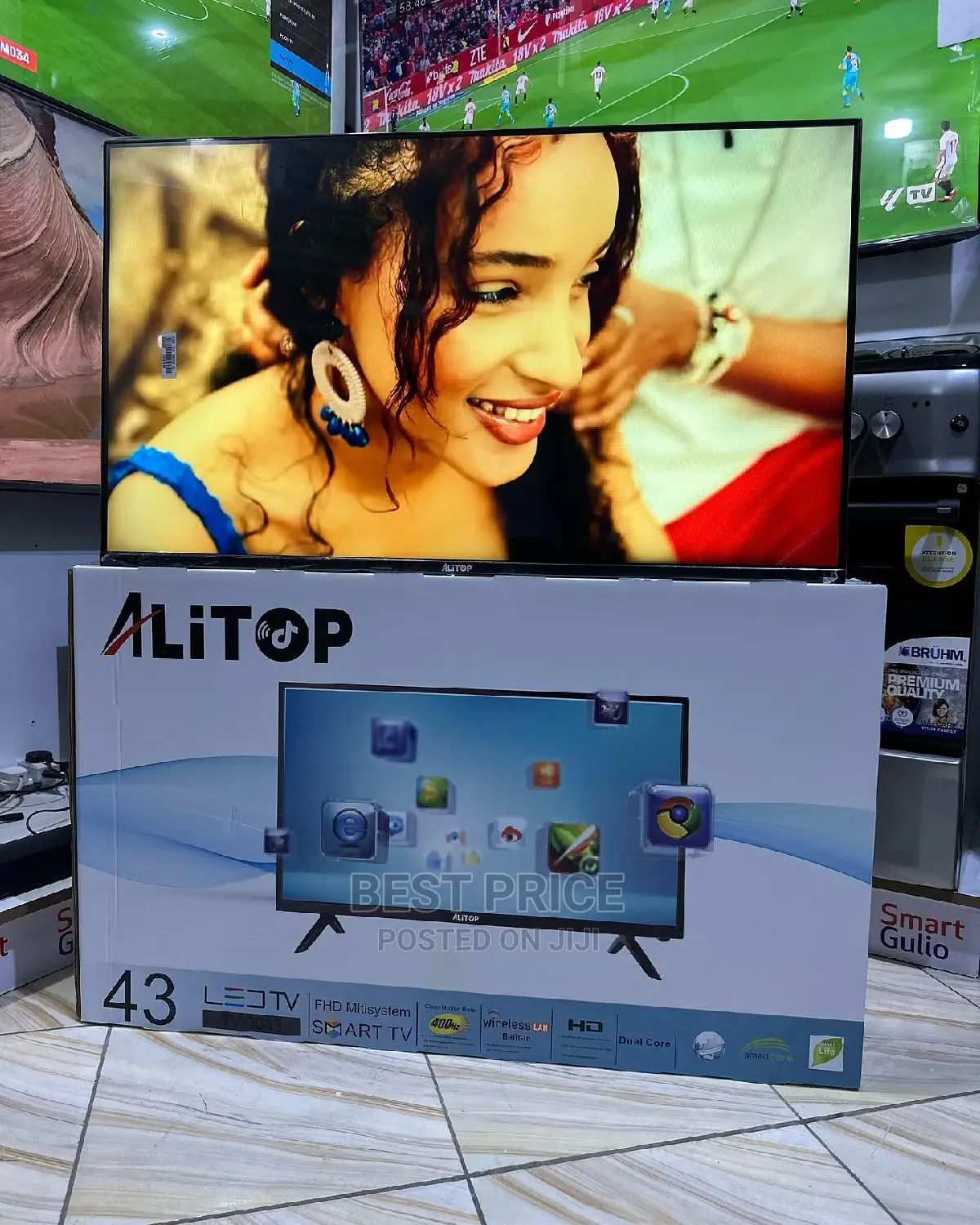 Alitop Smart Android Tv Inch 43
