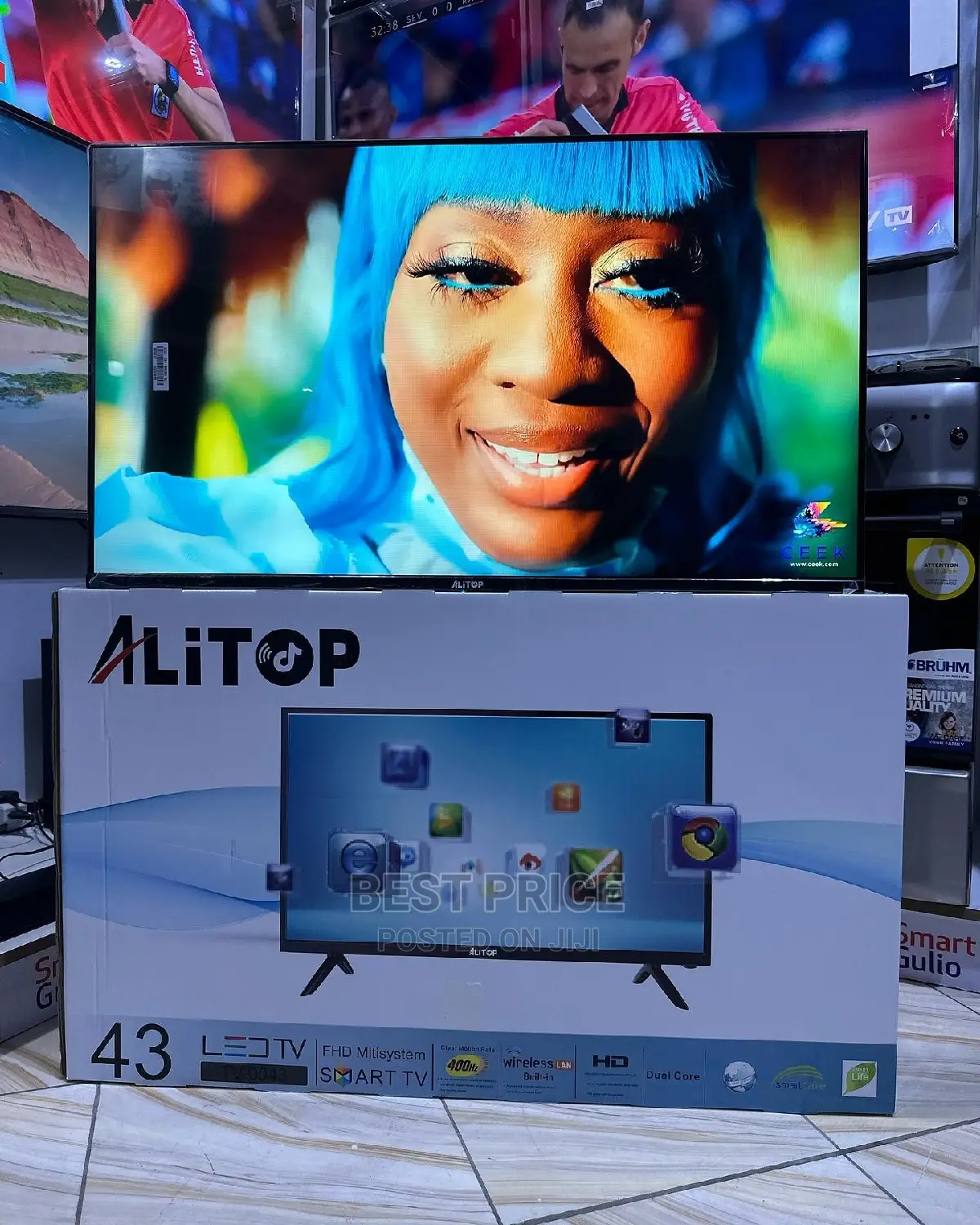 Alitop Smart Android Tv Inch 43