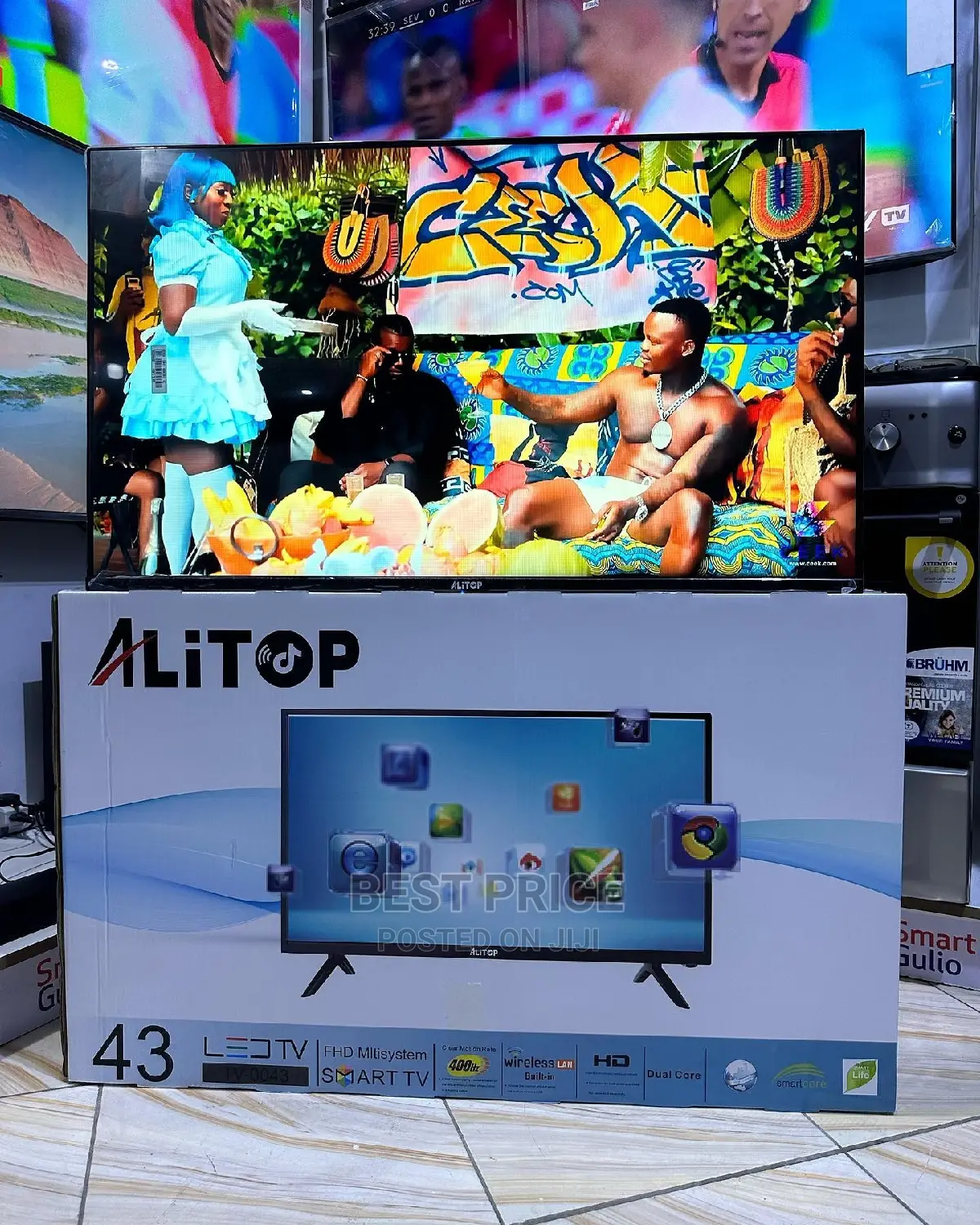 Alitop Smart Android Tv Inch 43