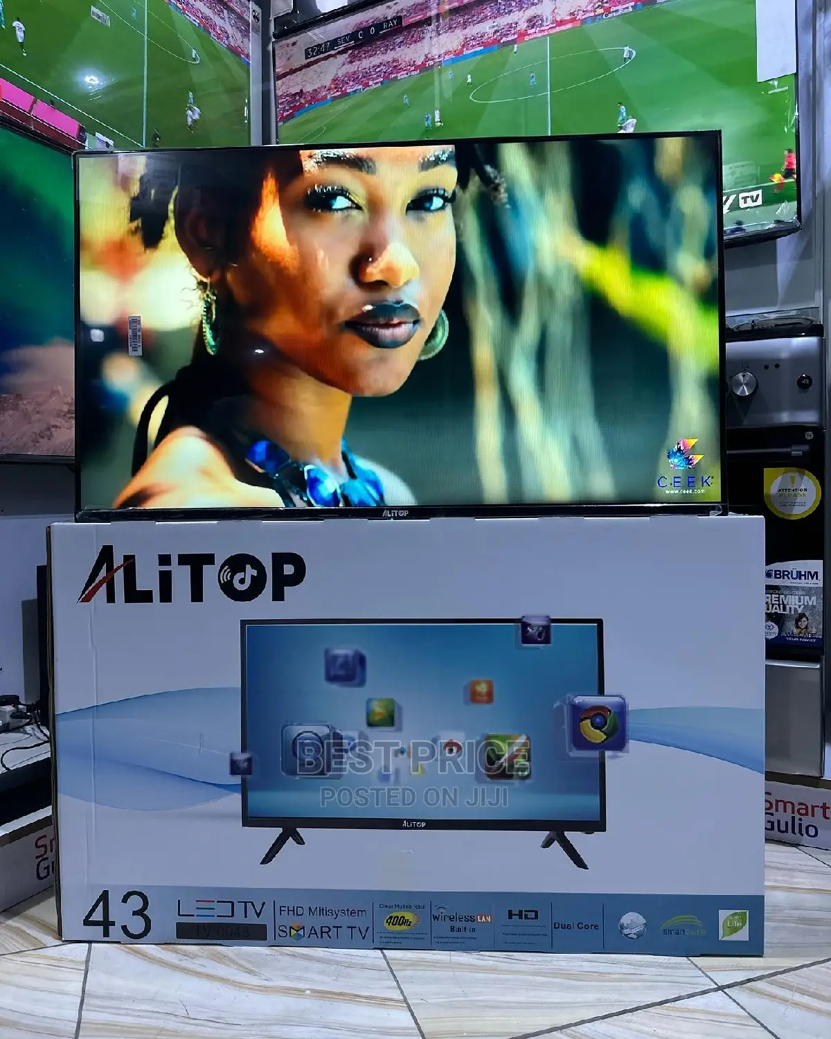 Alitop Smart Android Tv Inch 43