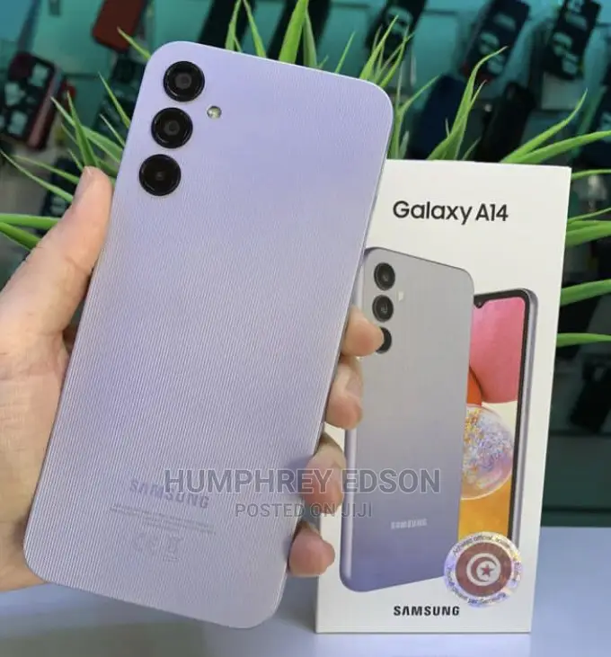 New Samsung Galaxy A14 128 GB Purple