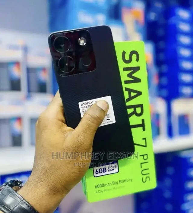 New Infinix Smart 7 Plus 64 GB Black