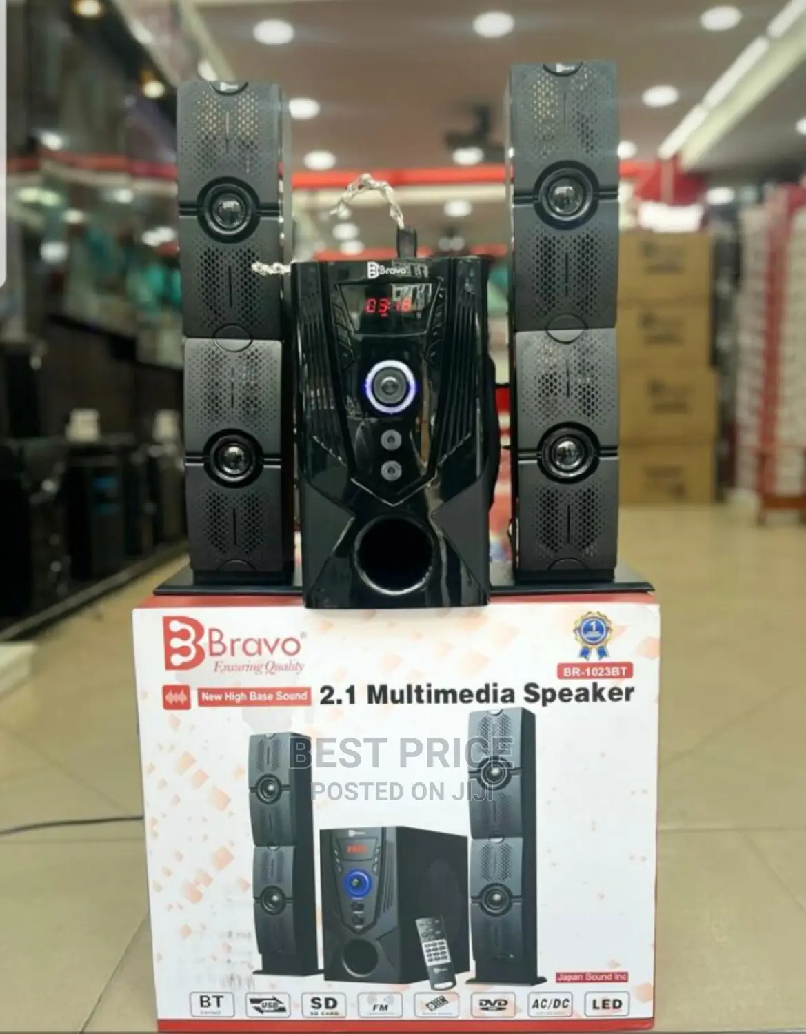 Bravo Multimedia Speaker Br-1023bt