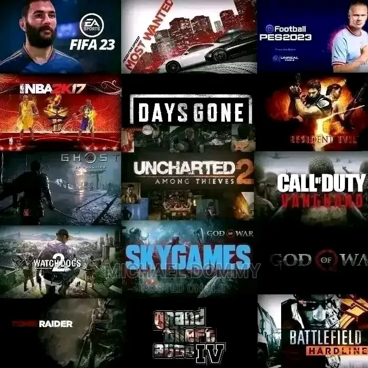 Ps4 Ps3 Ps2 PC Xbox Games