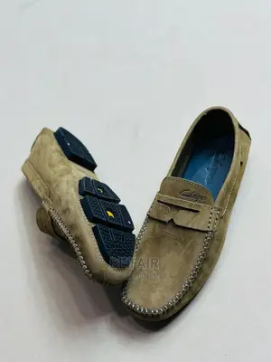 Original Leather Simple Shoes | Viatu Original Vya Ngozi