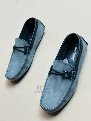 Original Leather Simple Shoes | Viatu Original Vya Ngozi