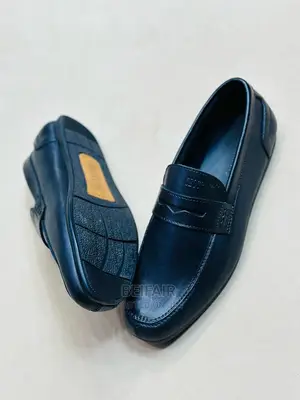 Original Leather Simple Shoes | Viatu Original Vya Ngozi