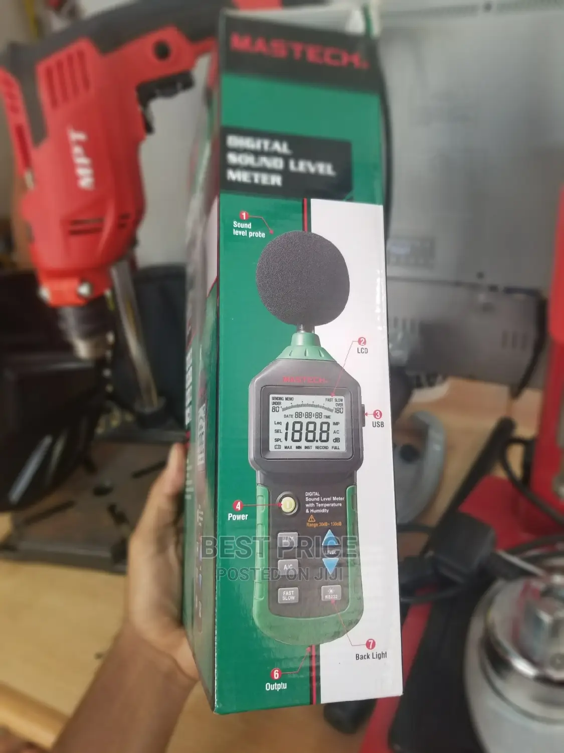 Mastech Digital Sound Level Meter