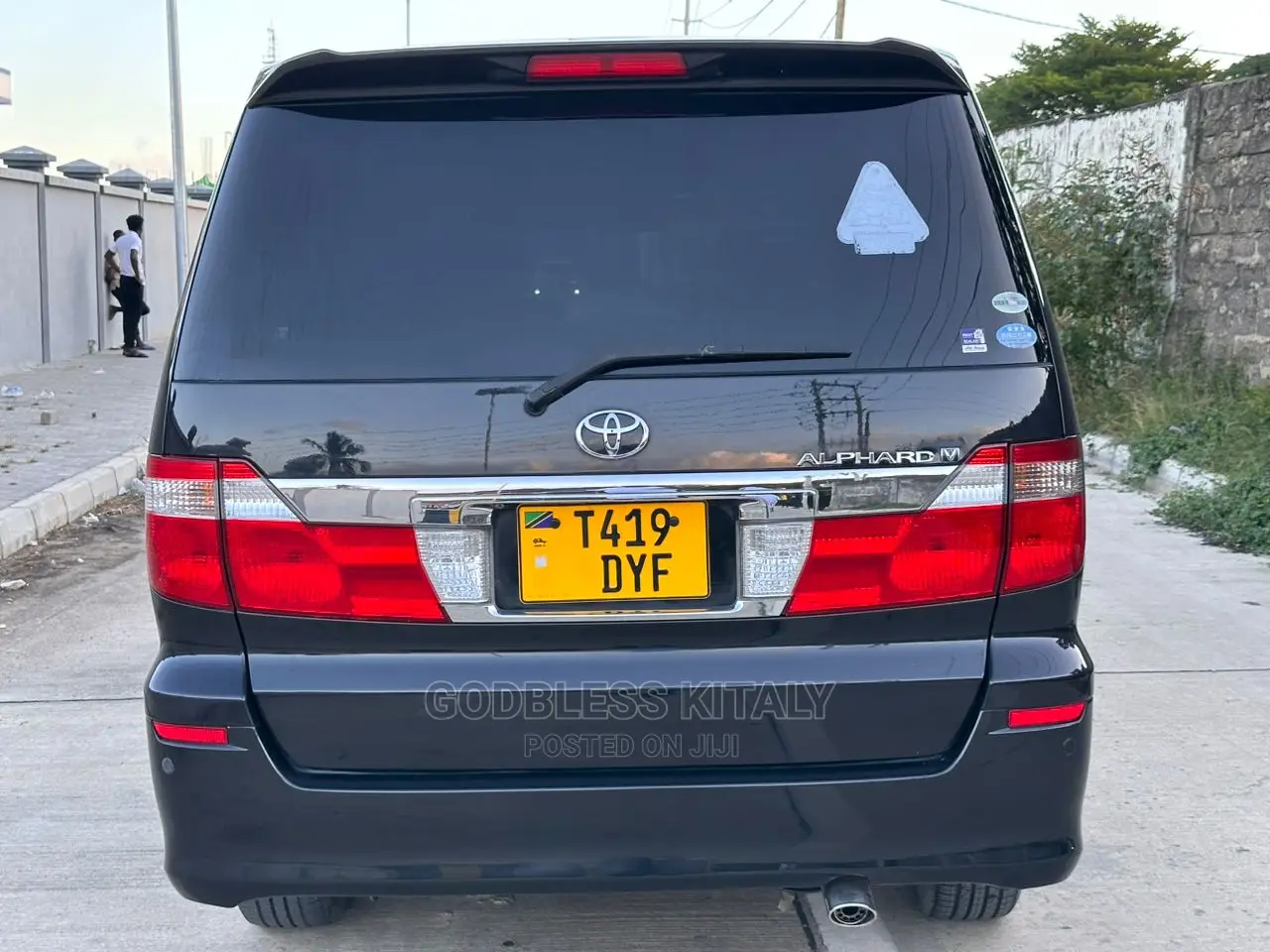 Toyota Alphard 2005 Black
