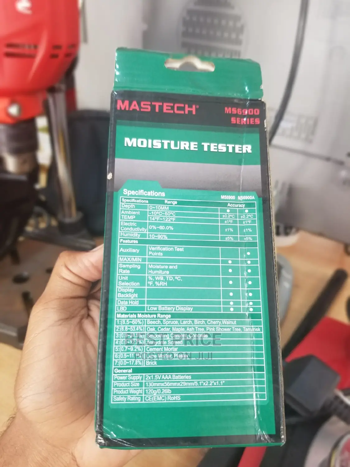 Mastech Moisture Tester - M56900