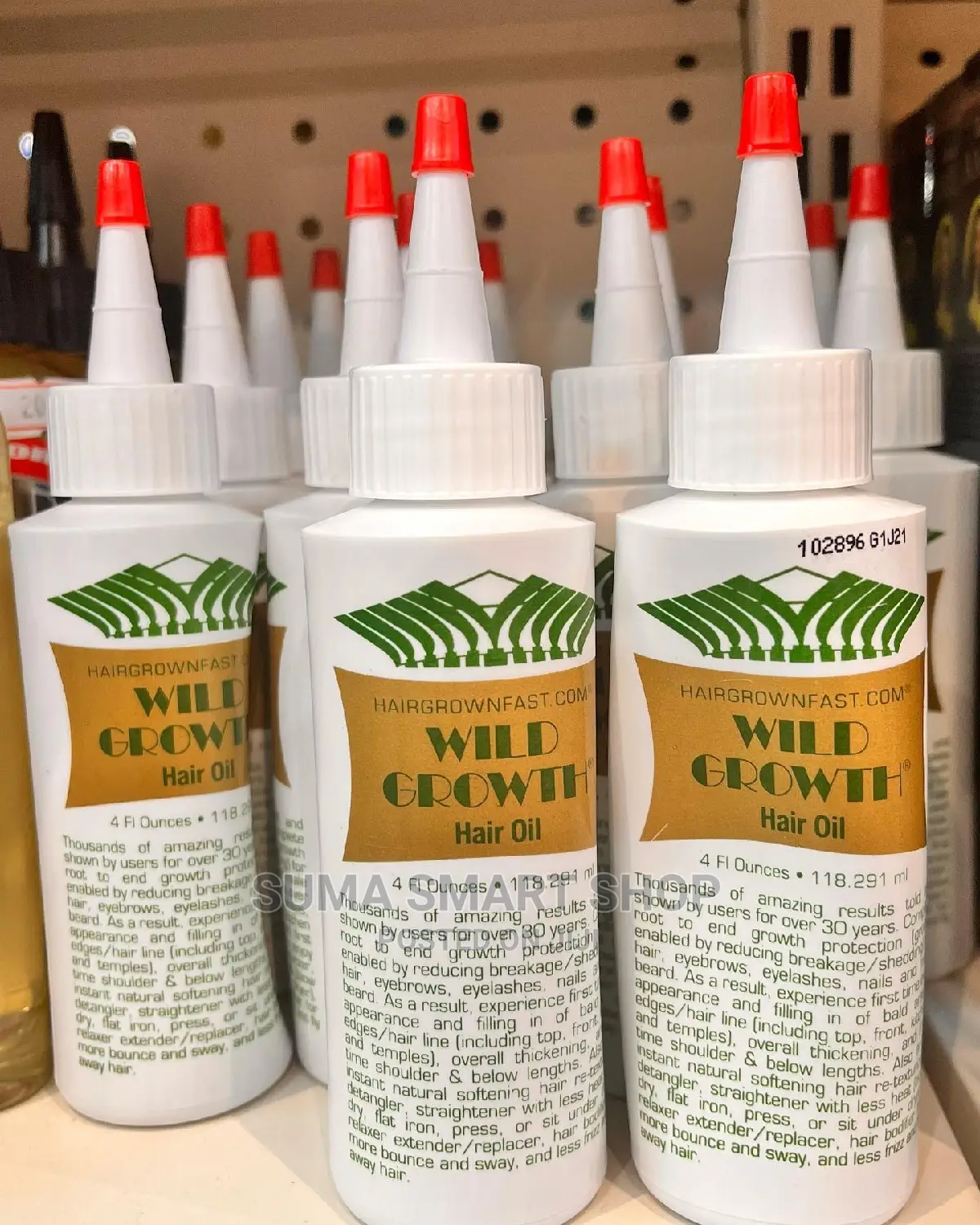 WILD GROWTH Hair Oil .
