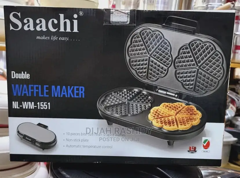 Sachi Double Waffle Maker