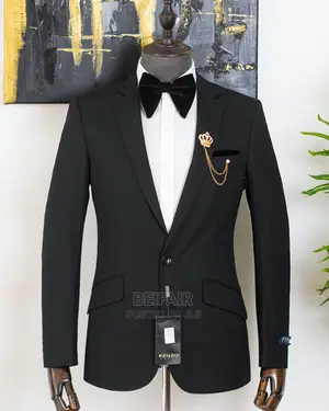 Men's Suits | Suti Za Kiume | Black