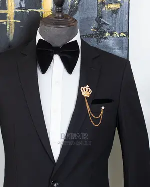 Men's Suits | Suti Za Kiume | Black