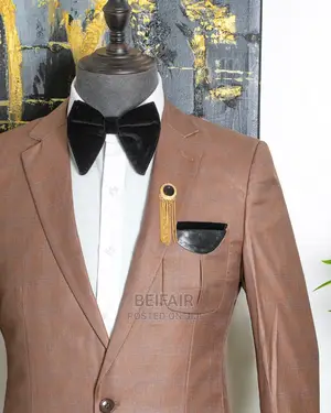 Men's Suits | Suti Za Kiume | Brown