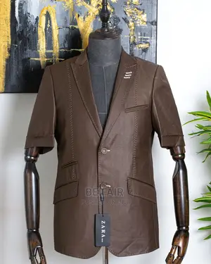 Chocolate Short Sleeves Kaunda