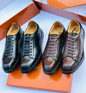 Original Men's Leather Shoes | Viatu Original Vya Kiume
