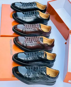 Original Men's Leather Shoes | Viatu Original Vya Kiume