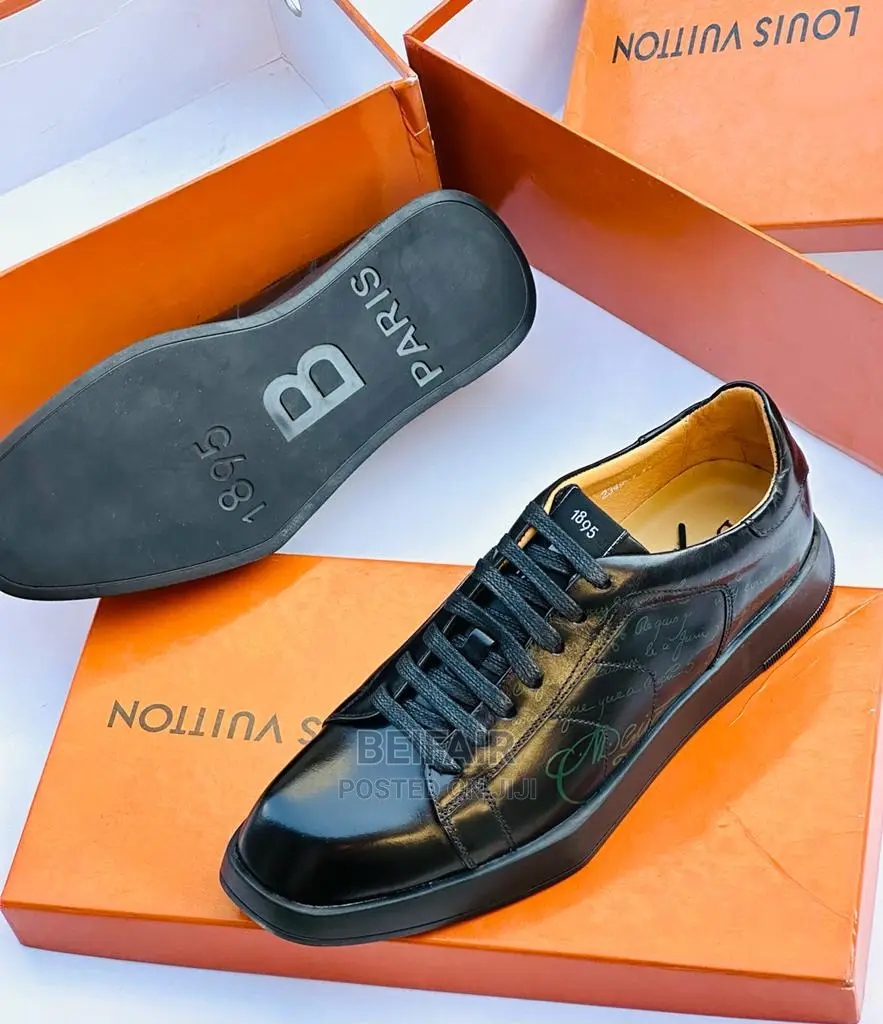 Original Men's Leather Shoes | Viatu Original Vya Kiume