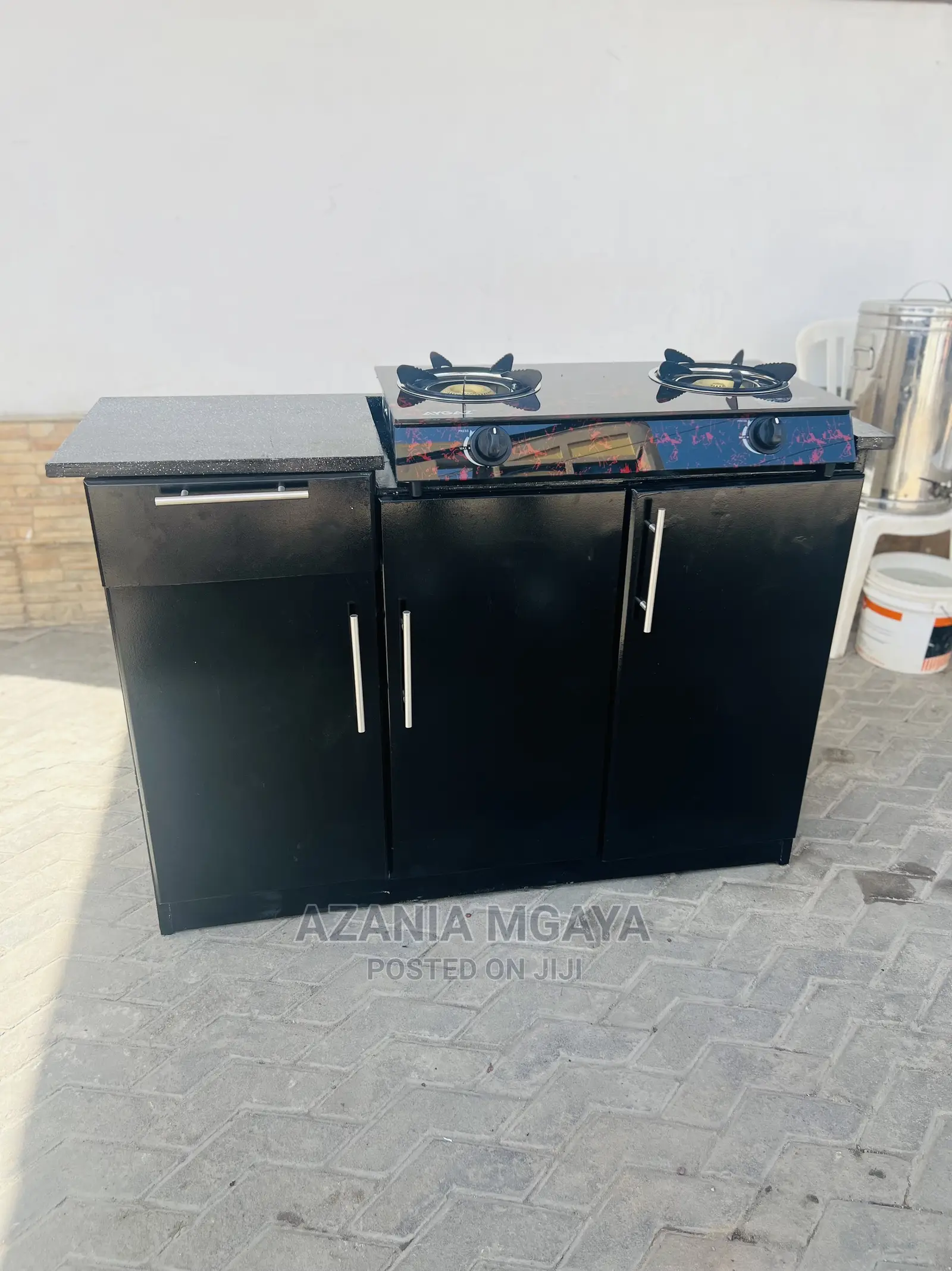 Kichen Cabinet Nzur Sanaa Mbao Na Jiko Lake