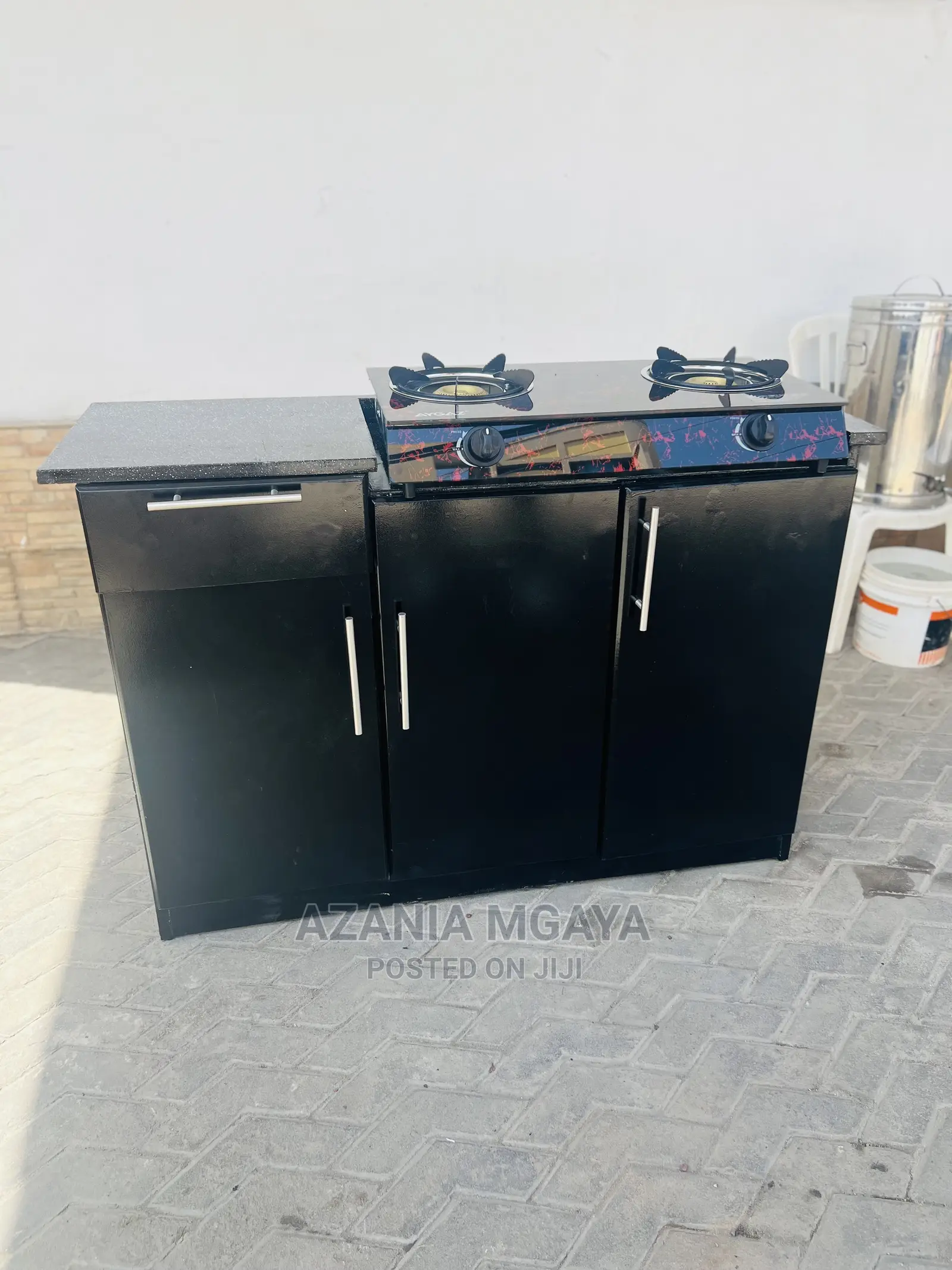 Kichen Cabinet Nzur Sanaa Mbao Na Jiko Lake